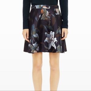 Club Monaco Pagille Floral Mini Skirt